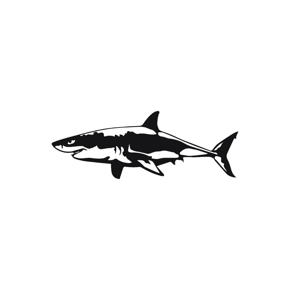 Aquarium Fish Shark - Jpct interessante grande decalcomania di squalo