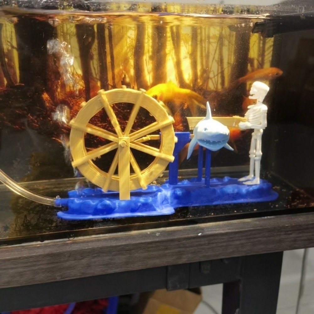 Aquarium Fish Shark - Bubblatore per Acquario a Forma di