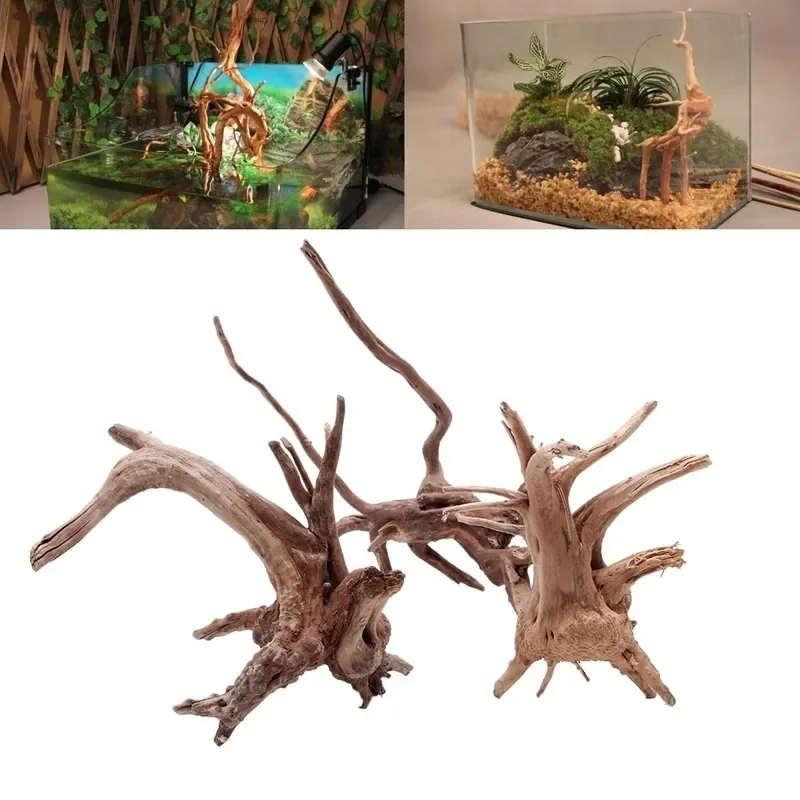 Aquarium Fish Hiding Places - Tronco d'albero naturale Driftwood acquario acquario