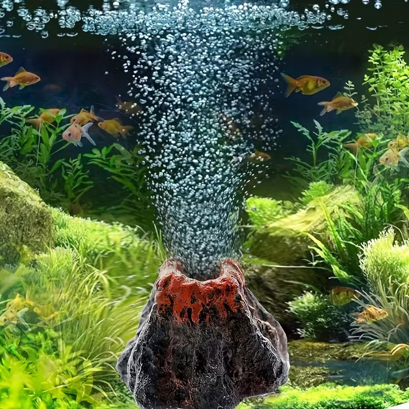 Aquarium Fish Games - Pietra vulcanica a bolle per acquari,