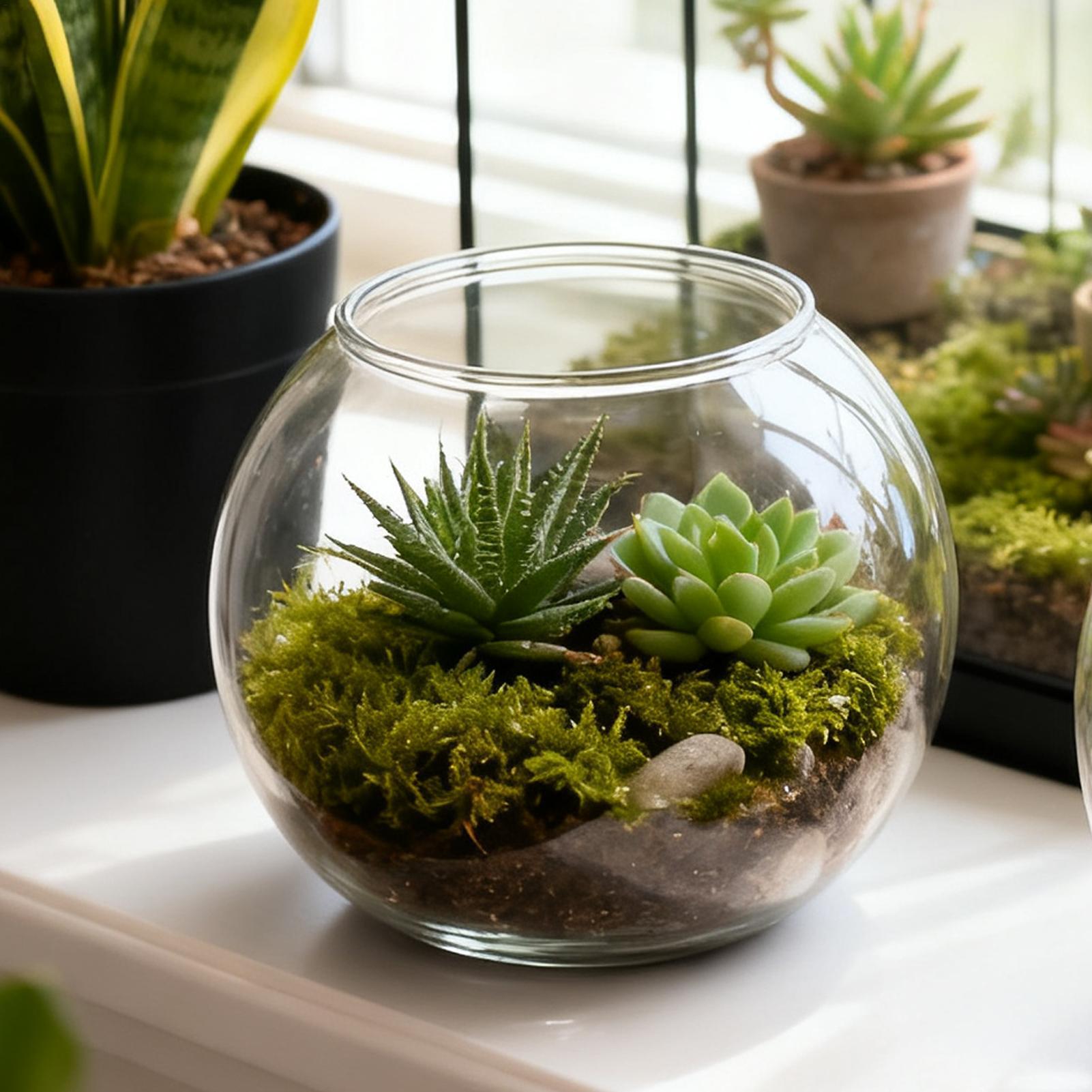 Aquarium Fish In Bowl - Vaso a Bolle Salvaspazio, Accessori per
