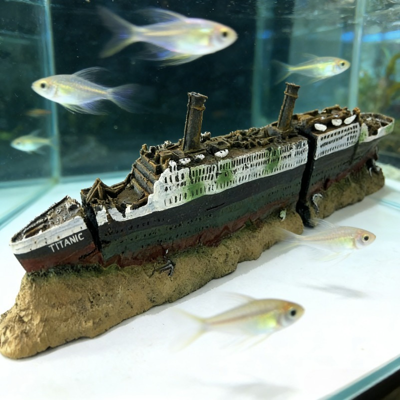 Aquarium Fish Games - Decorazione per Acquario a Forma di