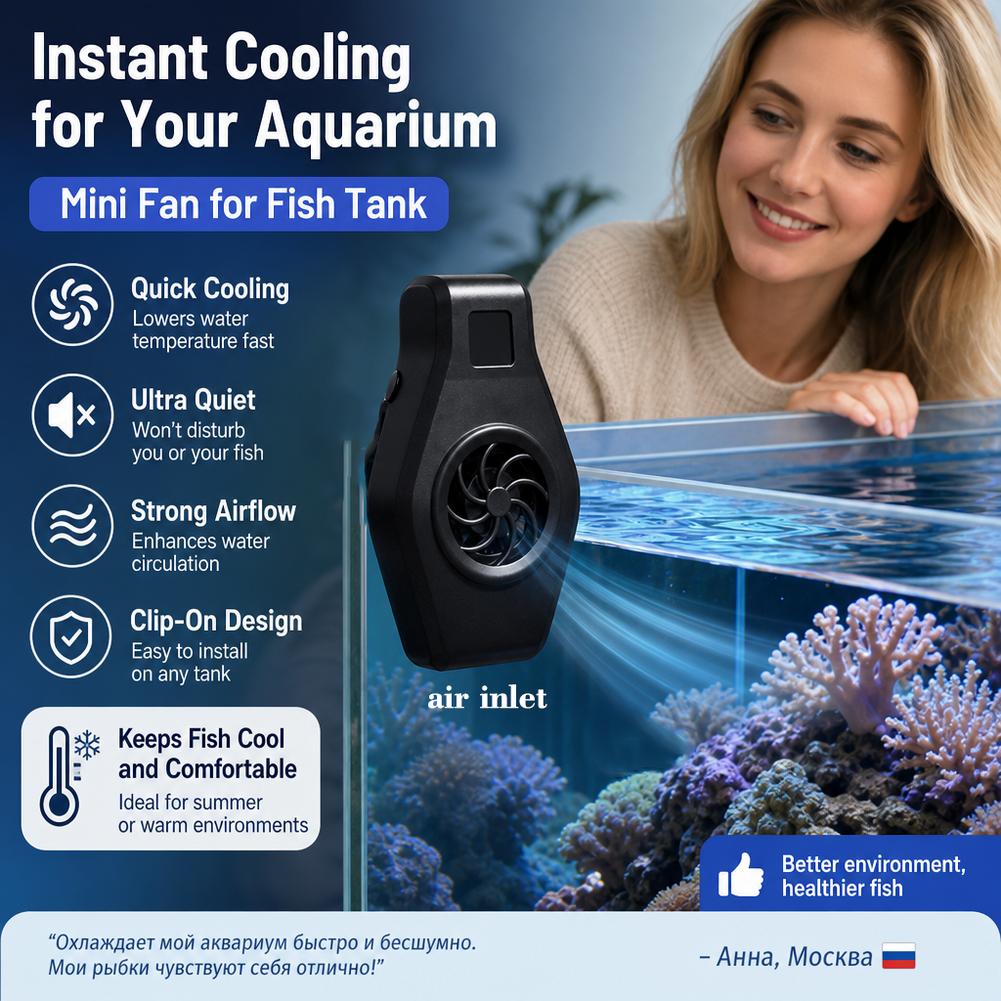 Ventilatore di raffreddamento  - Aquarium Fish Cold Water recensione e prezzo