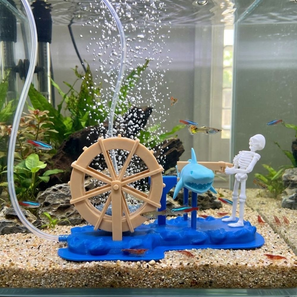 Bubblatore per Acquario a Form - Aquarium Fish Shark recensione e prezzo