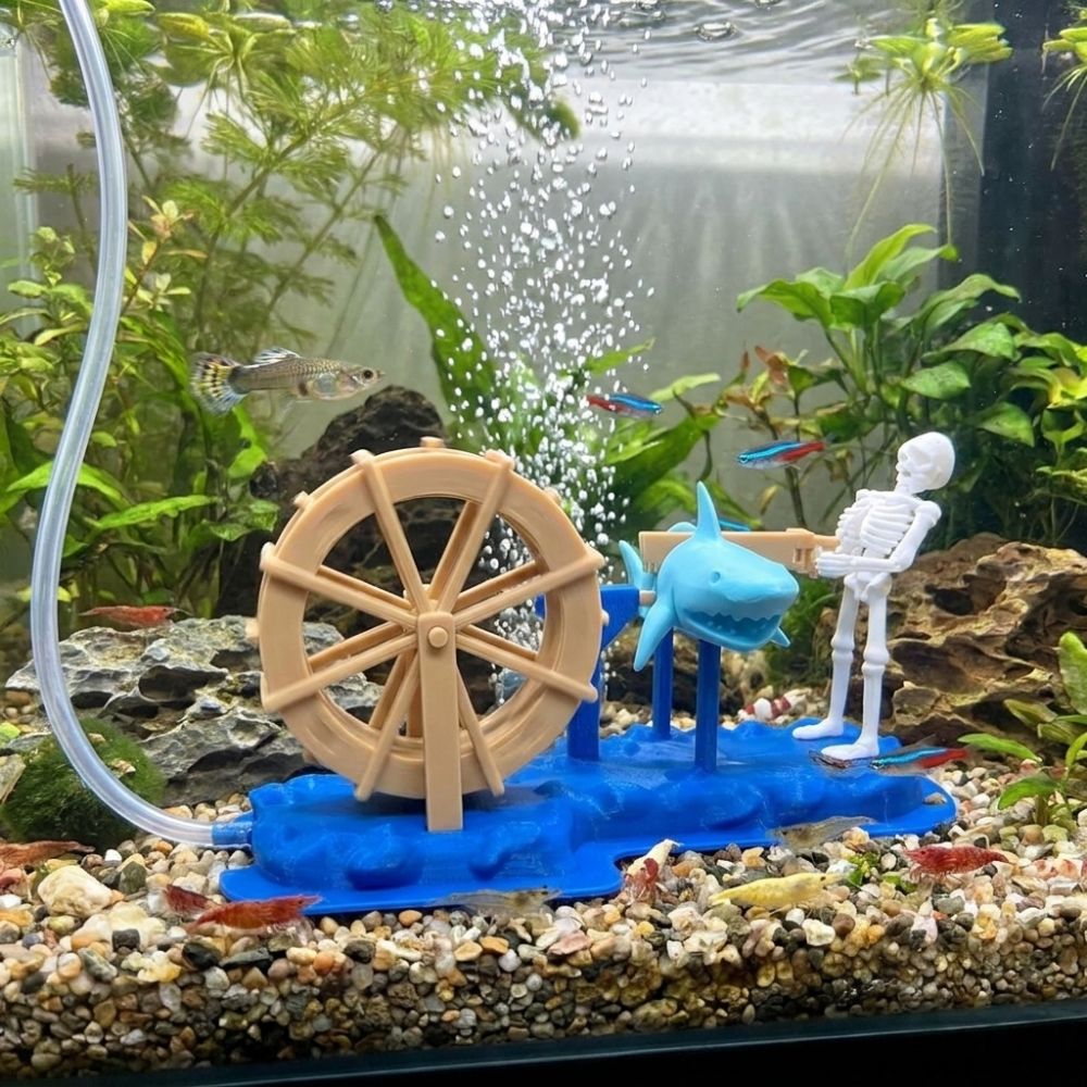 Bubblatore per Acquario a Form - Aquarium Fish Shark recensione e prezzo