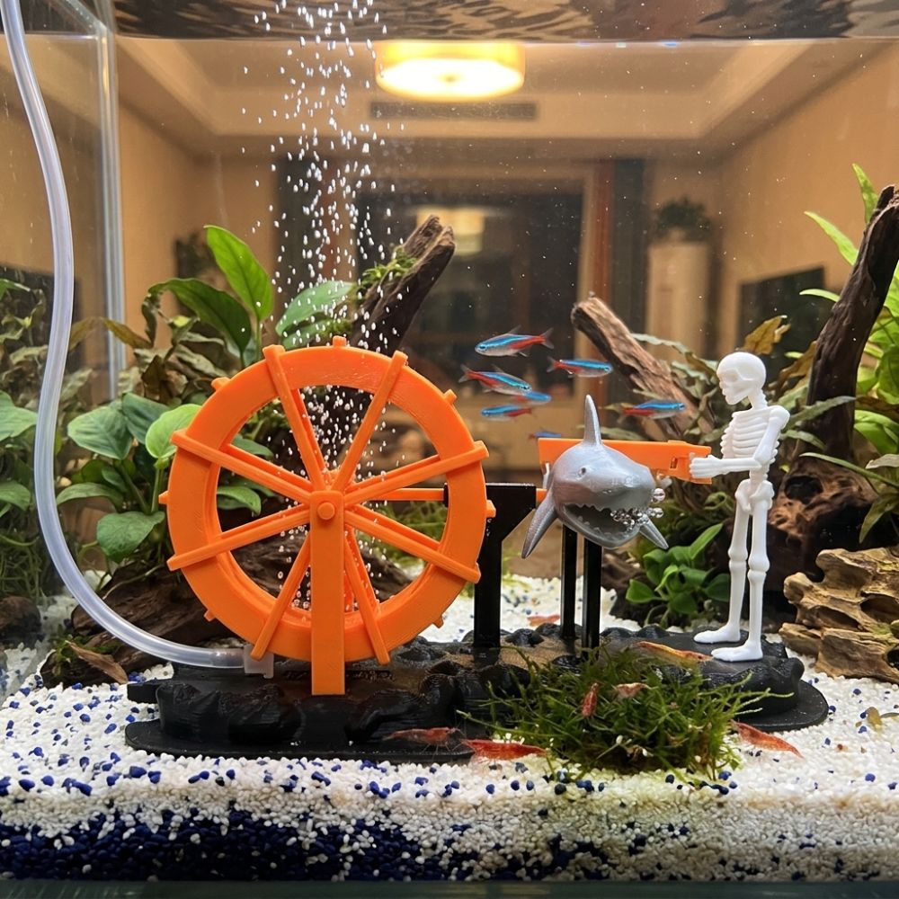 Bubblatore per Acquario a Form - Aquarium Fish Shark recensione e prezzo