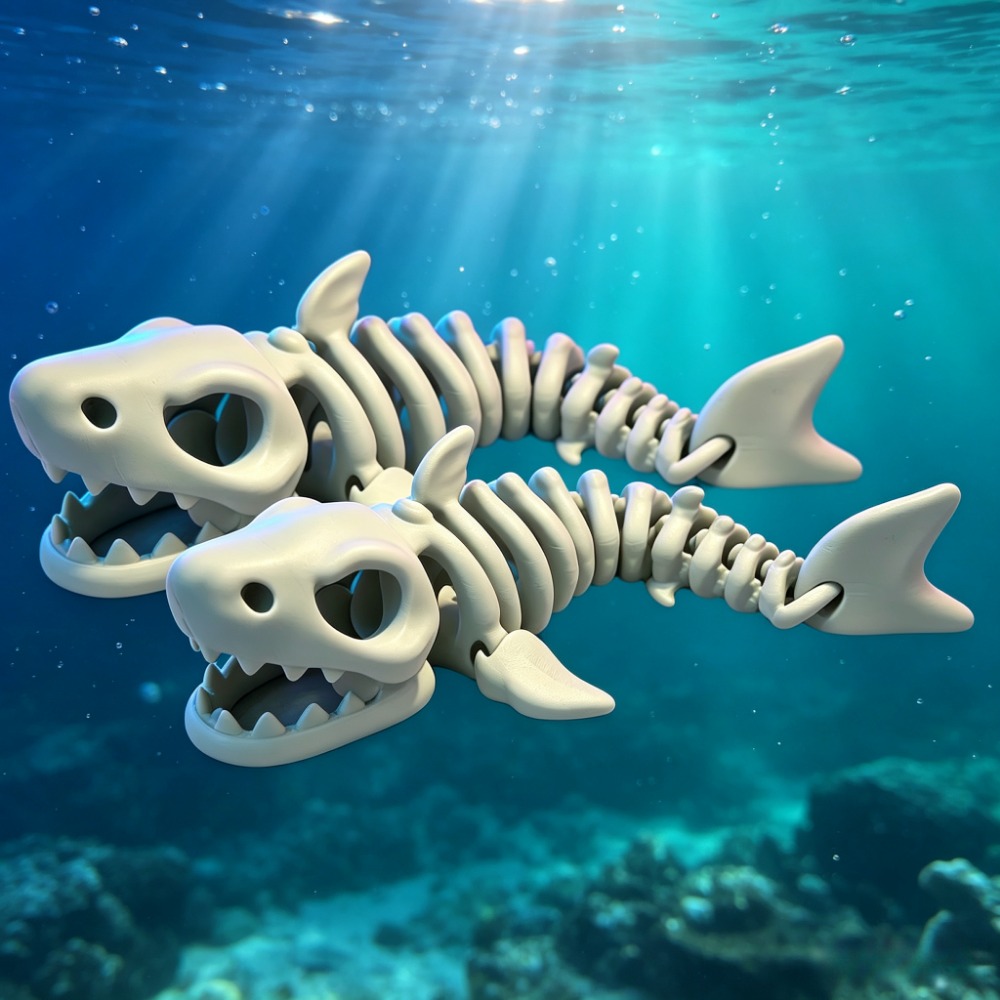 Scheletro di Squalo Decorativo - Aquarium Fish Shark recensione e prezzo