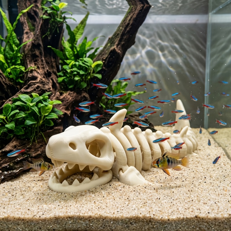 1 pezzo di ornamento per acqua - Aquarium Fish Shark recensione e prezzo