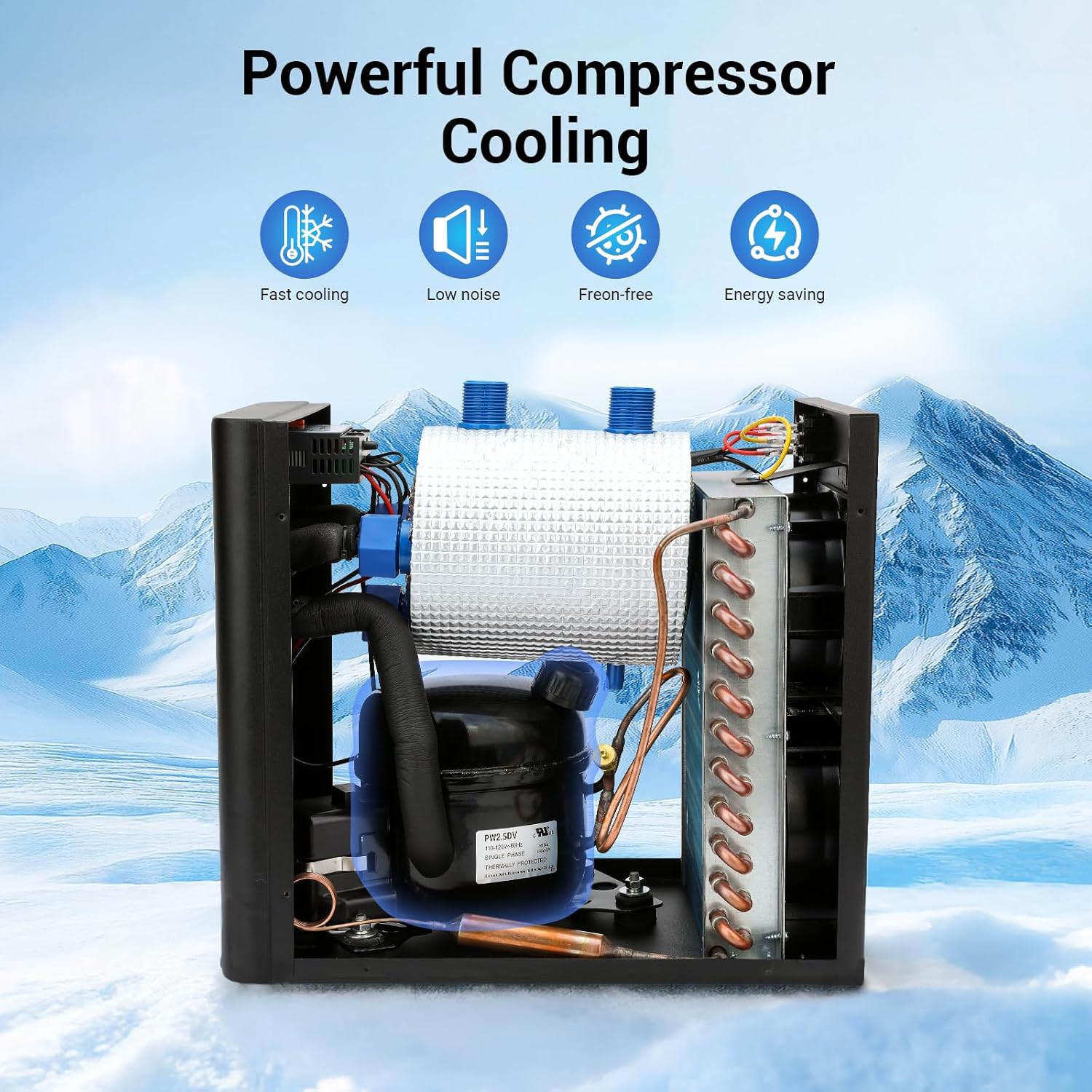 Refrigeratore per Acquario 79  - Aquarium Fish Cold Water recensione e prezzo
