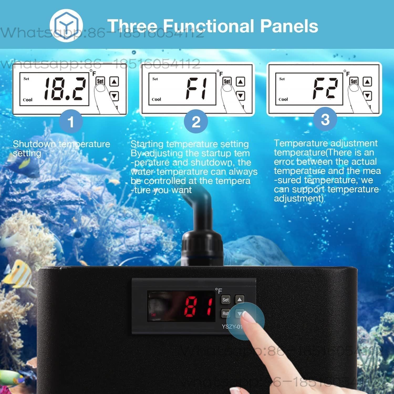 Refrigeratore per Acquario 79  - Aquarium Fish Cold Water recensione e prezzo