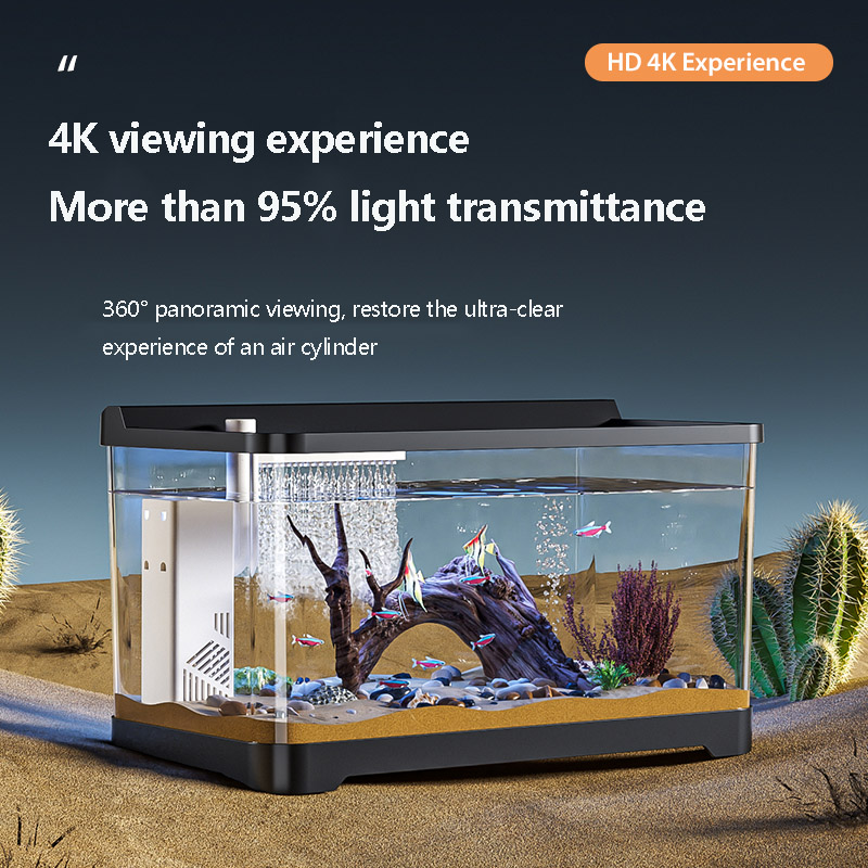 ABS Mini Fish Tank Betta Aquar - Aquarium Fish In Bowl recensione e prezzo