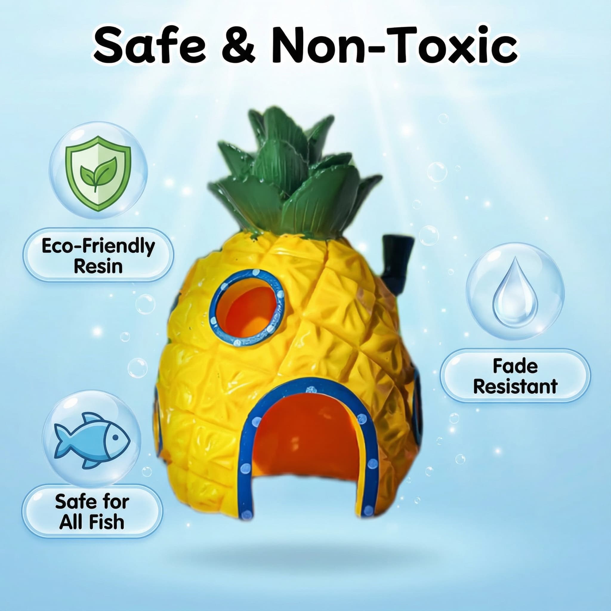 Decorazione per acquario Pinea - Aquarium Fish Hiding Places recensione e prezzo