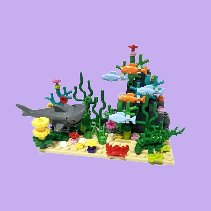City MOC Acquario Mondo Sottom - Aquarium Fish Shark recensione e prezzo